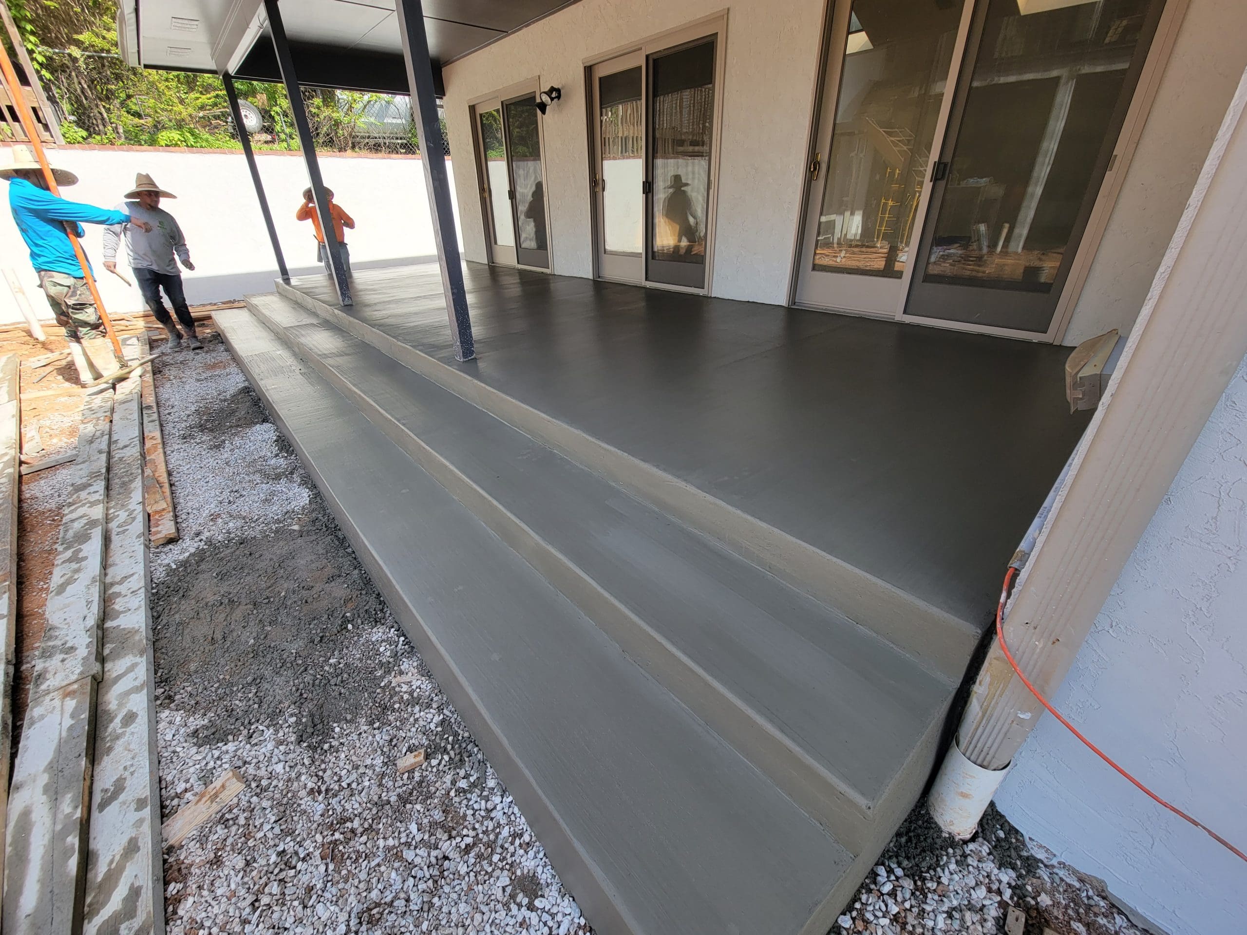 concrete porch construction tulsa ok